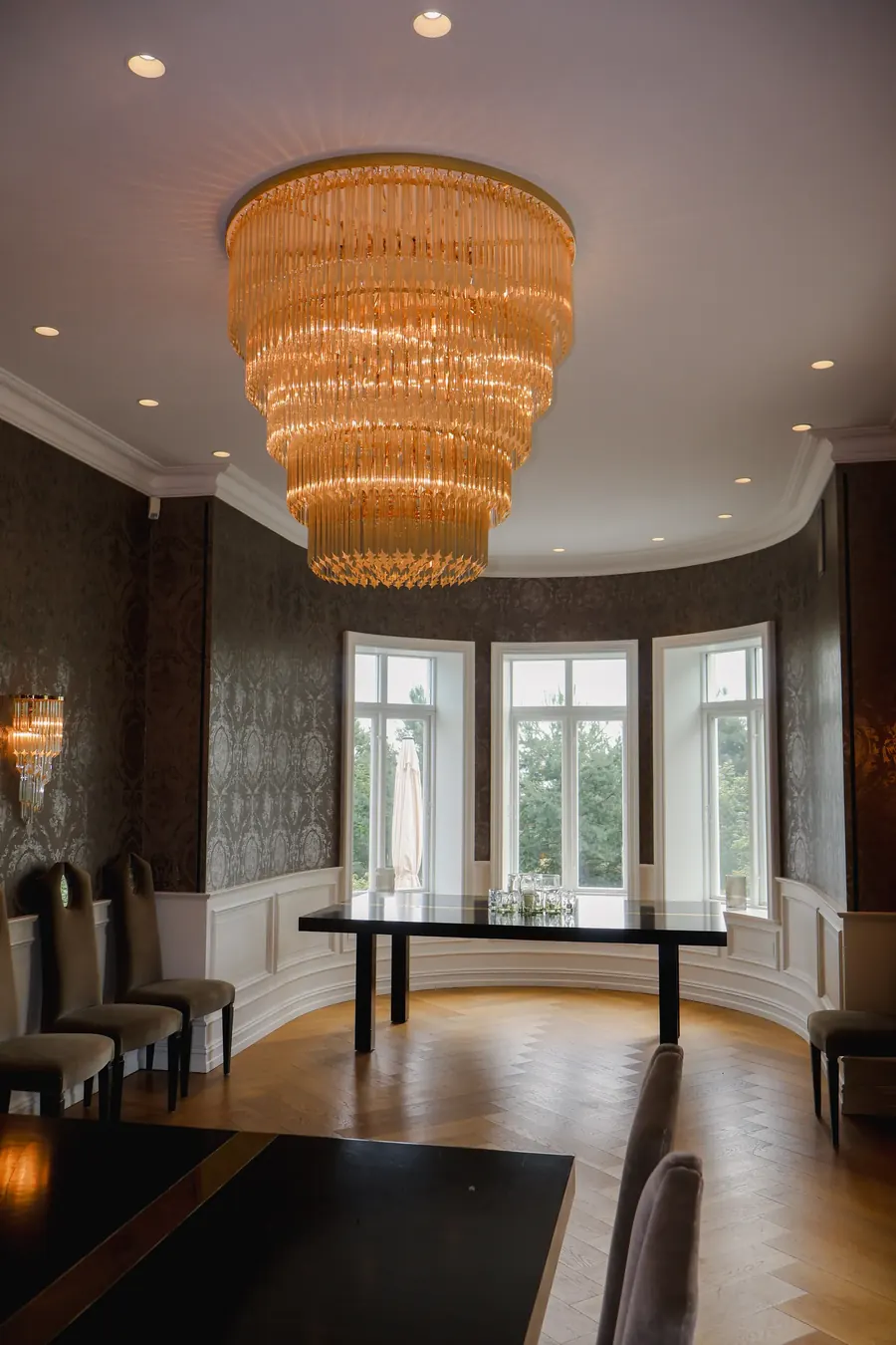 The conference hall on the ground floor