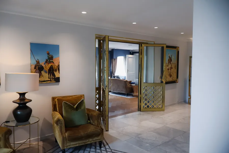The hall on the first floor