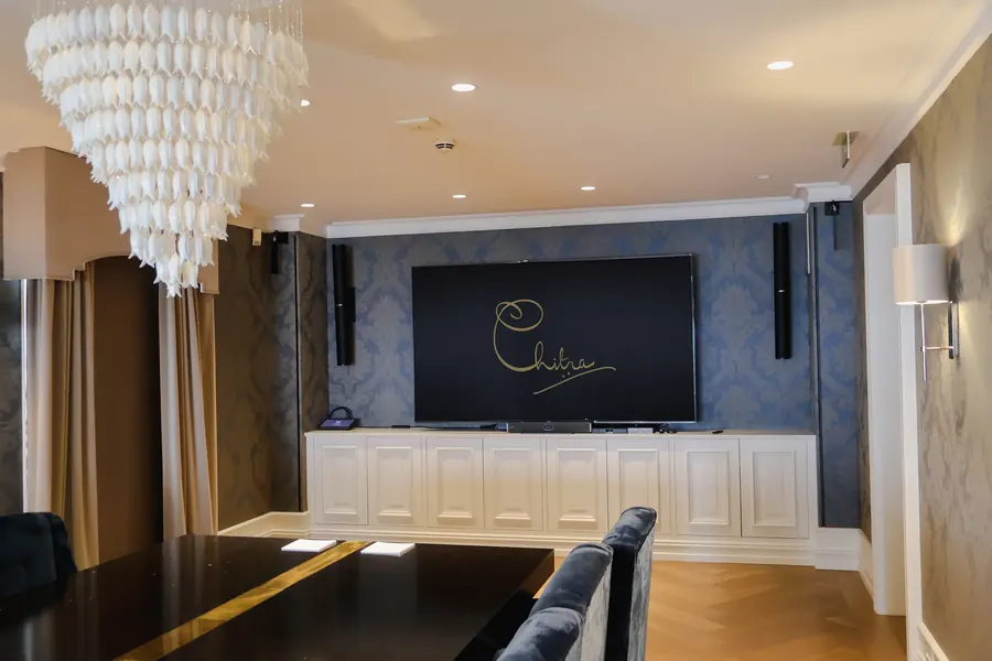 The boardroom on the first floor