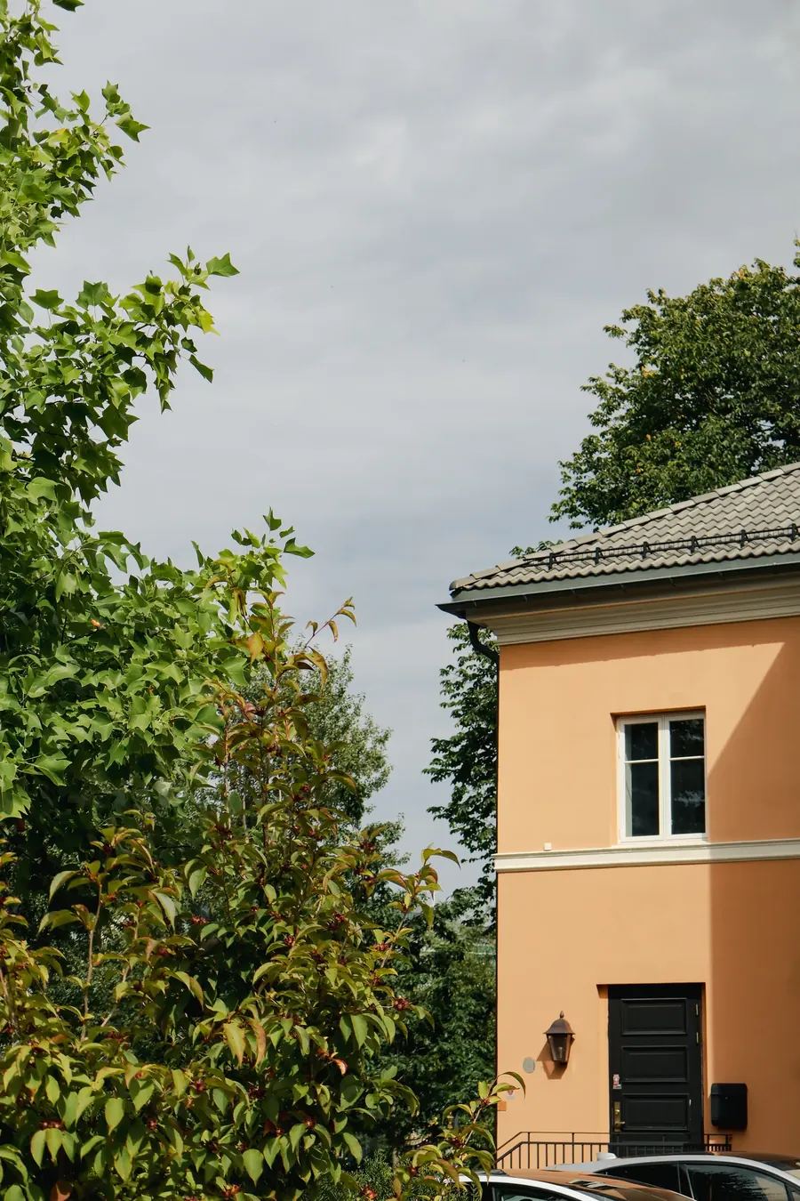 The façade