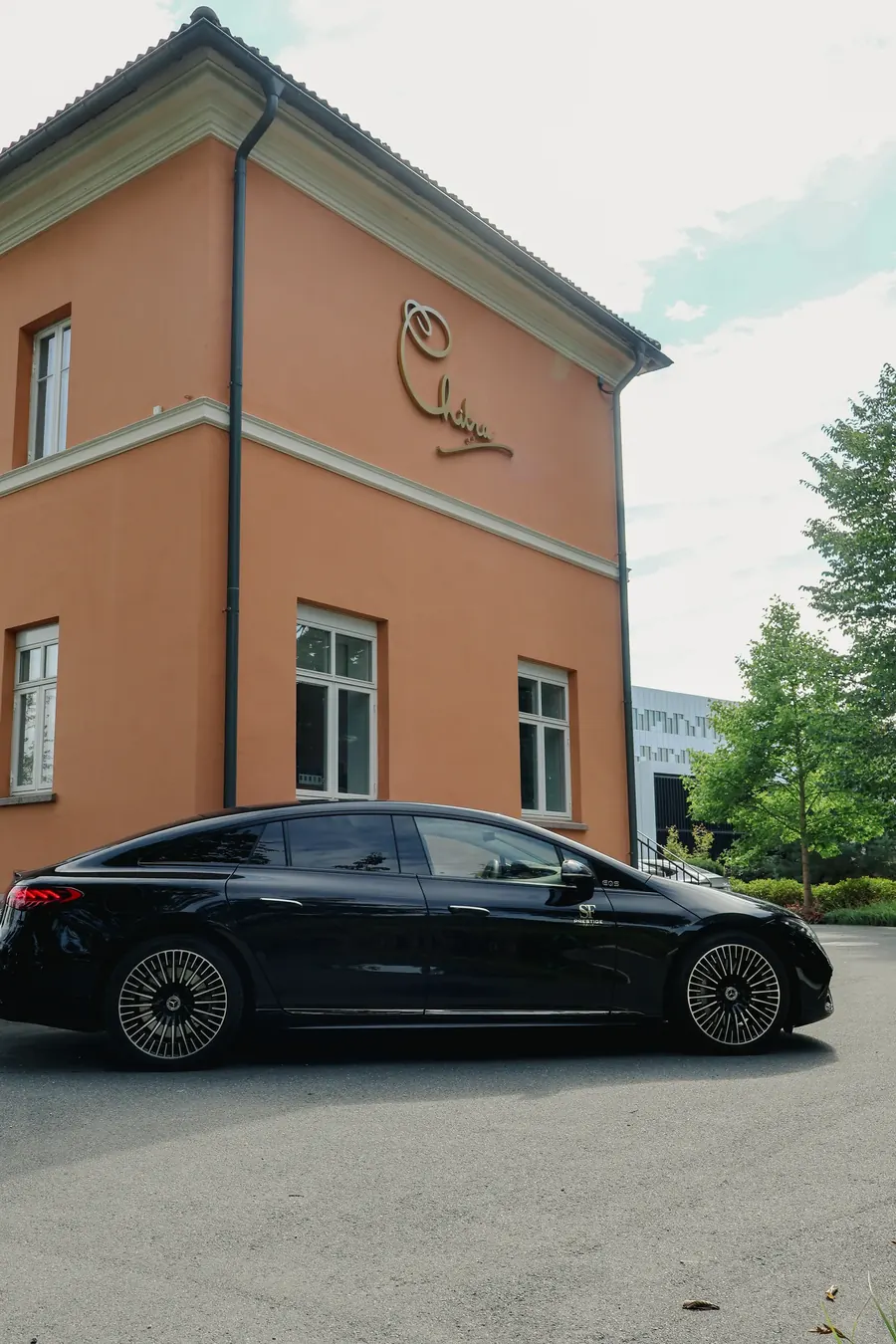 Arriving at the house