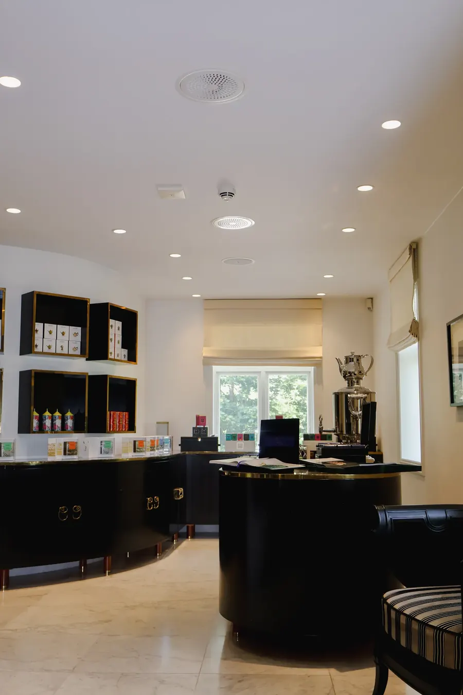 The showroom